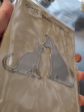 Load image into Gallery viewer, Gina Marie Metal cutting die - Friendly cat and dog