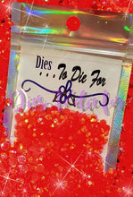 Load image into Gallery viewer, Dies ... to die for metal Gemstones - Colored back Jewels Choose color