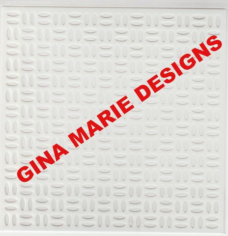 Gina Marie stencil 6x6 - Geometric pattern