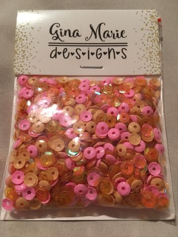 Gina Marie  Sequins mix - Georgia Peach