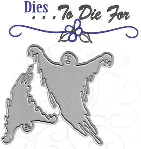 Dies ... to die for metal cutting die - Spooky Ghost set