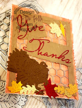 Load image into Gallery viewer, Dies ... to die for metal cutting die - Chicken wire and wood frame background