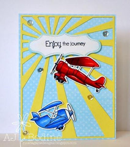 Gina Marie Metal cutting die -  Sunburst background plate