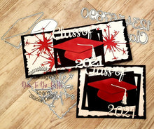 Load image into Gallery viewer, Dies ... to die for metal cutting die - Grad cap - Build a dimentional cap