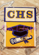 Load image into Gallery viewer, Dies ... to die for metal cutting die - Grad cap large layering - Graduation