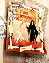Load image into Gallery viewer, Dies ... to die for metal cutting die - Grim Reaper - Death - Soul Searching