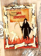 Load image into Gallery viewer, Dies ... to die for LLC metal cutting die - Skull , Bone and Sword - Pirate