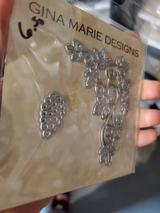 Gina Marie Metal cutting die - Grapevine set