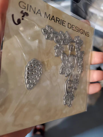 Gina Marie Metal cutting die - Grapevine set