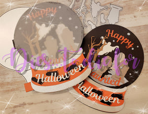 Dies ... to die for metal cutting die - Happy Fall Haunted Halloween