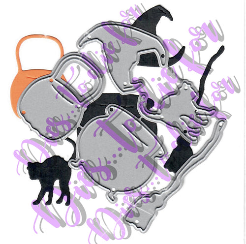 Dies ... to die for metal cutting die - Halloween Minis