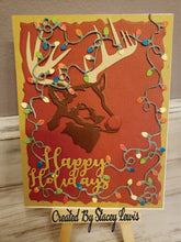 Load image into Gallery viewer, Dies ... to die for metal cutting die - Christmas Lights corner &amp; strand