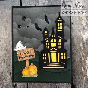 Gina Marie Metal cutting die - Haunted House
