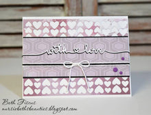 Load image into Gallery viewer, Gina Marie Metal cutting die - Heart sand star confetti