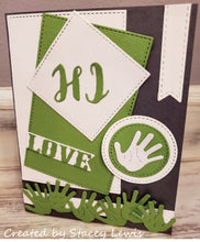 Load image into Gallery viewer, Dies ... to die for metal cutting die - small stitched nesting square