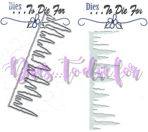 Dies ... to die for metal cutting die - Icicle border