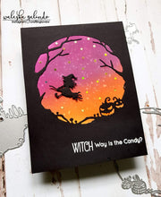 Load image into Gallery viewer, Gina Marie Metal cutting die -  Halloween Scene - Witch Haunted house