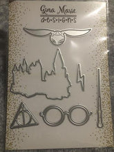 Load image into Gallery viewer, Gina Marie Metal cutting die Harry -  Wizard potter