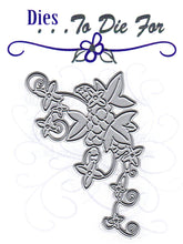Load image into Gallery viewer, Dies ... to die for metal cutting die - Flower / Grape vine