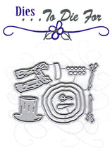 Load image into Gallery viewer, Dies ... to die for metal cutting die - Build - A - Snowman
