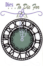 Load image into Gallery viewer, Dies ... to die for metal cutting die - Roman Numeral Clock