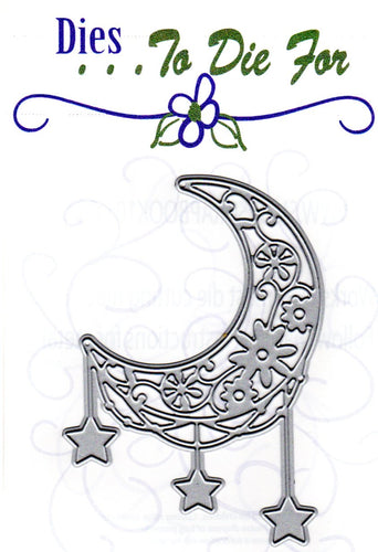 Dies ... to die for metal cutting die - Moon with Hanging stars