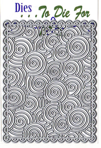 Dies ... to die for metal cutting die - Spiral Background plate