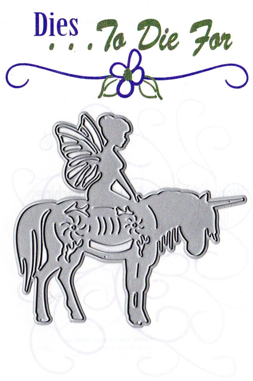 Dies ... to die for metal cutting die - Fairy and Unicorn