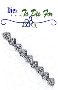 Dies ... to die for metal cutting die - Shell Flower edge border