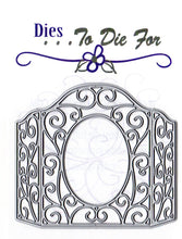 Load image into Gallery viewer, Dies ... to die for metal cutting die - Flourish window frame