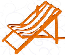 Load image into Gallery viewer, Dies ... to die for metal cutting die - Beach chair