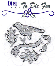 Load image into Gallery viewer, Dies ... to die for metal cutting die - Bird on a Branch
