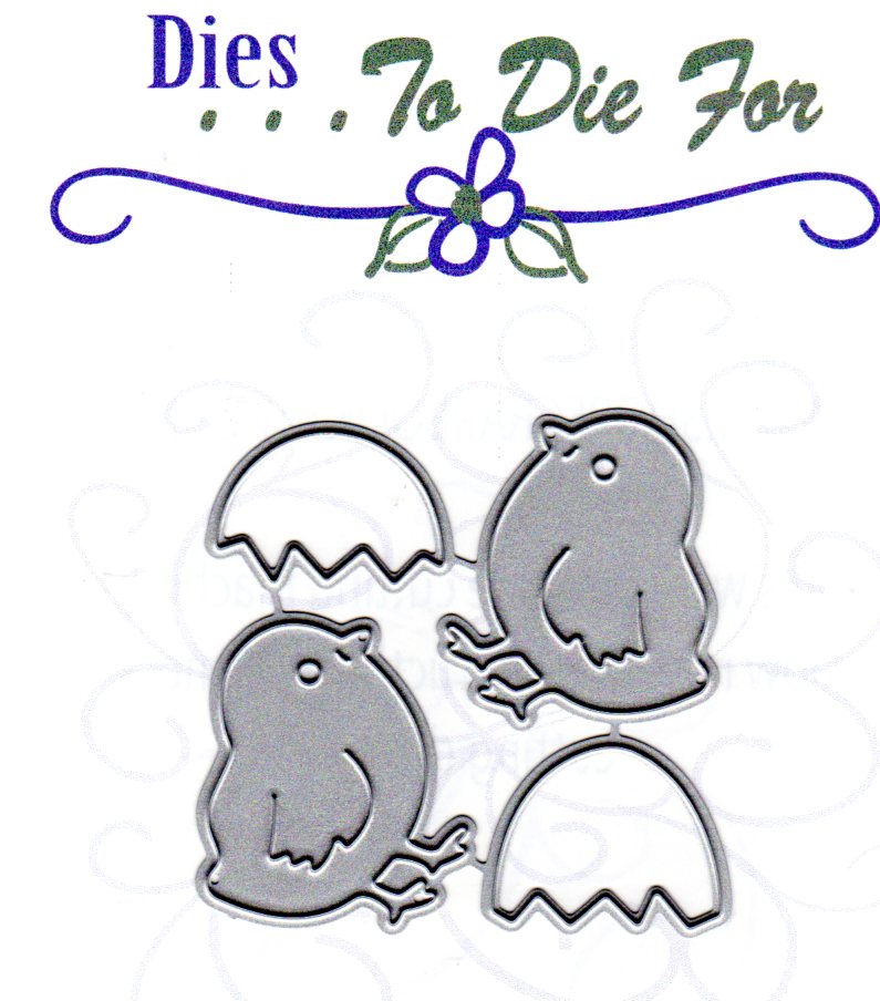 Dies ... to die for metal cutting die - Lil' Easter Chick and Egg