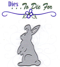 Load image into Gallery viewer, Dies ... to die for metal cutting die - Standing Bunny rabbit large