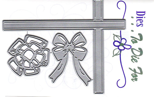 Dies ... to die for metal cutting die - Ribbons and Bows accent