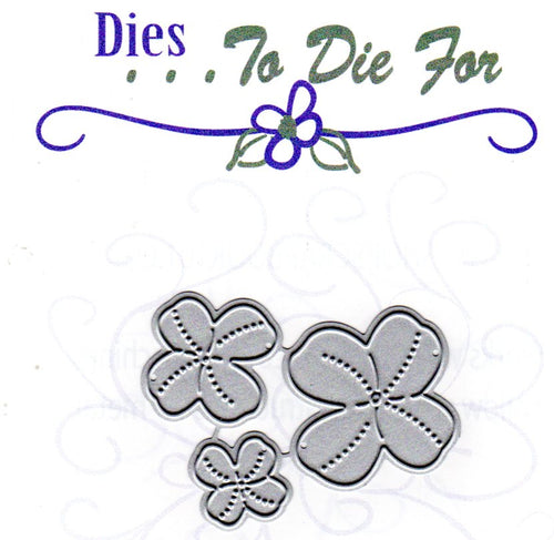 Dies ... to die for metal cutting die - 4 leaf clover Shamrock