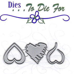 Dies ... to die for metal cutting die - Small heart trio