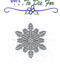 Load image into Gallery viewer, Dies ... to die for metal cutting die - Medium snowflake #1