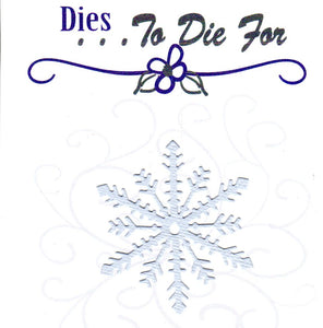 Dies ... to die for metal cutting die - Medium snowflake #1