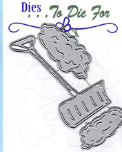 Load image into Gallery viewer, Dies ... to die for metal cutting die - Snow shovel and snow mounds