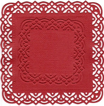 Dies ... to die for metal cutting die - Lace edge square set