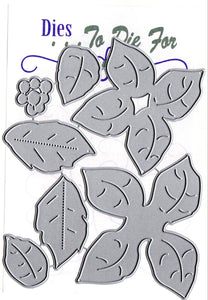 Dies ... to die for metal cutting die - Poinsettia #1 x - large
