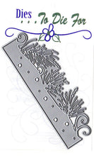 Load image into Gallery viewer, Dies ... to die for metal cutting die - Pine and Snow border