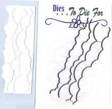 Load image into Gallery viewer, Dies ... to die for metal cutting die - Snow mound / cloud border