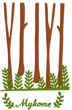 Load image into Gallery viewer, Dies ... to die for metal cutting die - Trees &amp; Leaves background Forest