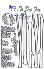Load image into Gallery viewer, Dies ... to die for metal cutting die - Trees &amp; Leaves background Forest