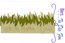 Load image into Gallery viewer, Dies ... to die for metal cutting die - Grass Edge border