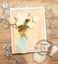 Load image into Gallery viewer, Dies ... to die for metal cutting die - Glass vase for flowers die set