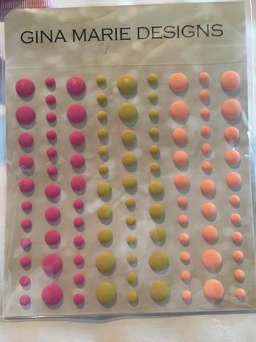 Gina Marie Enamel Dots set - Indian Summer Matte