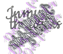 Load image into Gallery viewer, Dies ... to die for metal cutting die - In My thoughts